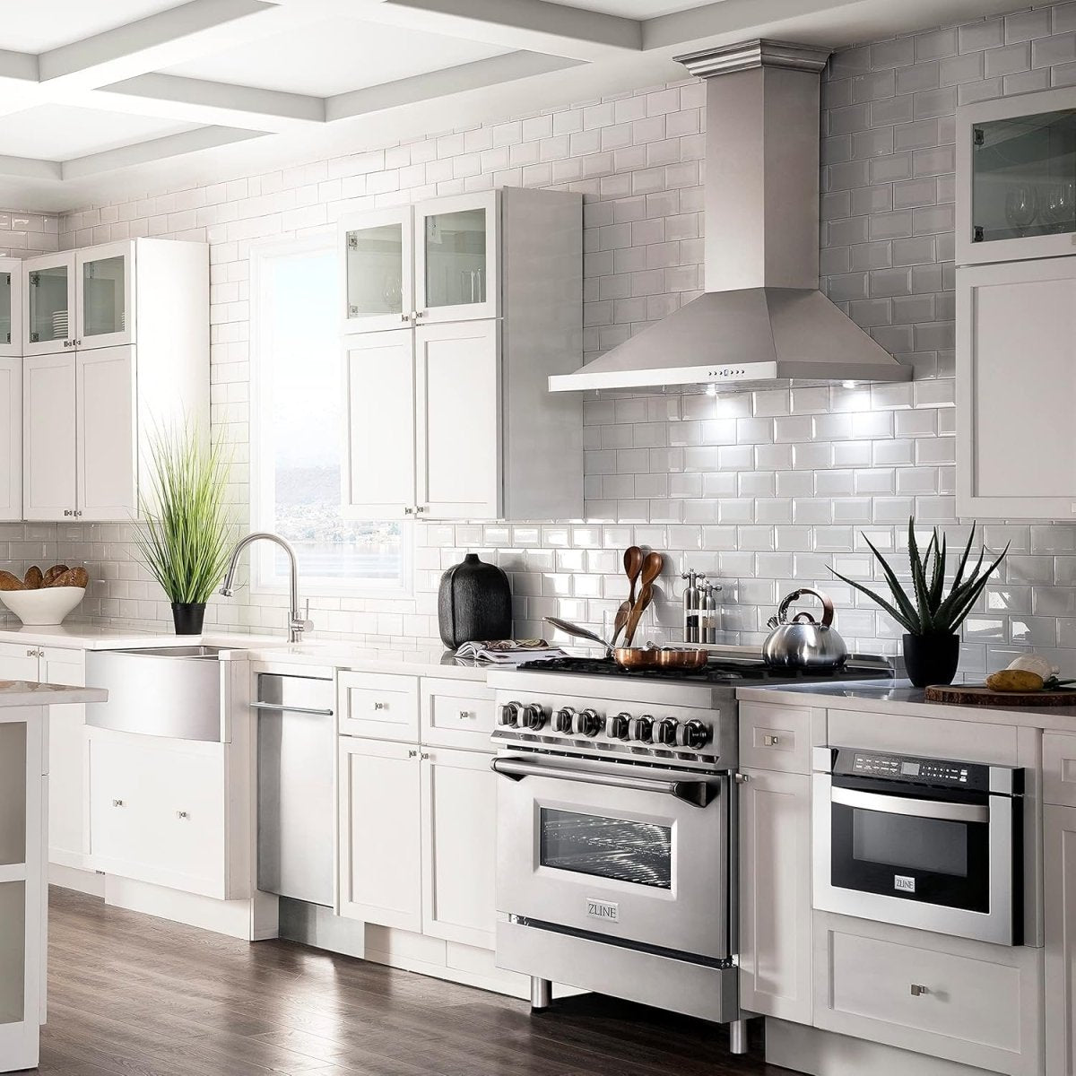 ZLINE 36″ Dual Fuel Range RA36 - Ezonesglobal - Buy at Wine Coolers Online