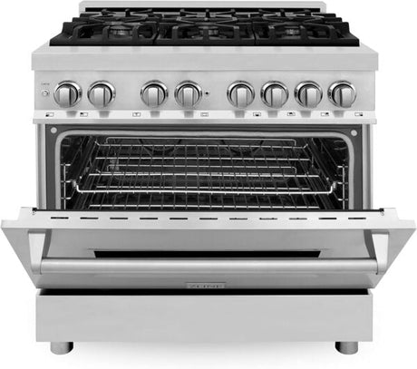 ZLINE 36″ Dual Fuel Range RA36 - Ezonesglobal - Buy at Wine Coolers Online