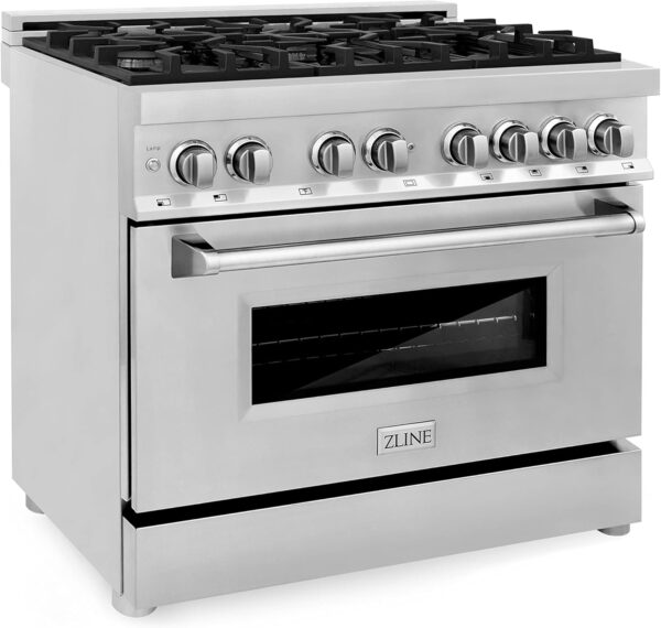 ZLINE 36″ Dual Fuel Range RA36 - Ezonesglobal - Buy at Wine Coolers Online
