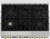 ZLINE Autograph Edition 36″ 4.6 Cu. Ft. Dual Fuel Range - Ezonesglobal - Buy at Wine Coolers Online
