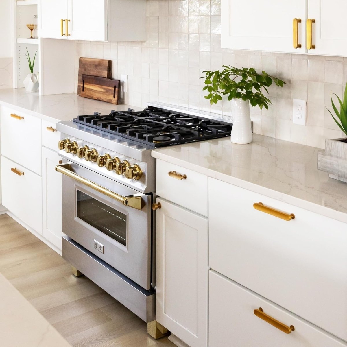 ZLINE Autograph Edition 36″ 4.6 Cu. Ft. Dual Fuel Range - Ezonesglobal - Buy at Wine Coolers Online