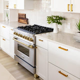 ZLINE Autograph Edition 36″ 4.6 Cu. Ft. Dual Fuel Range - Ezonesglobal - Buy at Wine Coolers Online