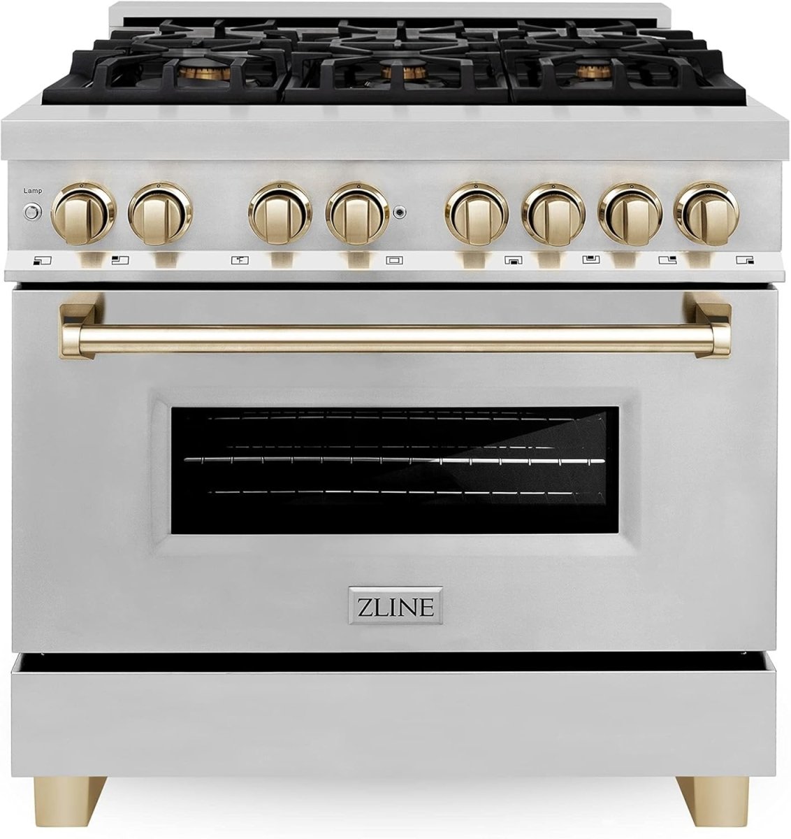 ZLINE Autograph Edition 36″ 4.6 Cu. Ft. Dual Fuel Range - Ezonesglobal - Buy at Wine Coolers Online