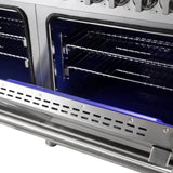 FORNO Massimo 60-Inch Freestanding Dual Fuel Range in Stainless Steel – FFSGS6125-60