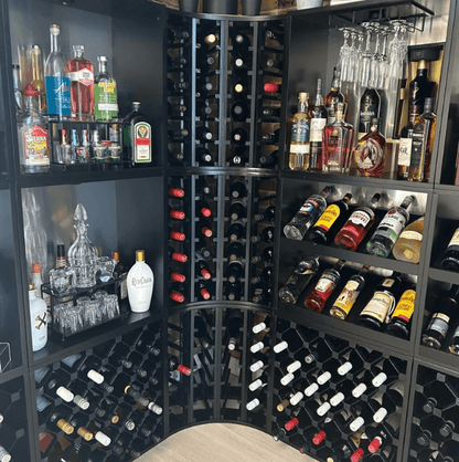 25 Bottle Diamond Cube Wine Rack WCD25N18T - Kings Bottle - Buy at Wine Coolers Online