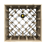 25 Bottle Diamond Cube Wine Rack WCD25N18T - Kings Bottle - Buy at Wine Coolers Online