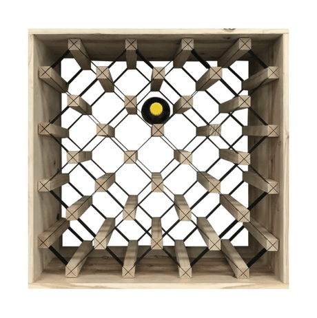 25 Bottle Diamond Cube Wine Rack WCD25N18T - Kings Bottle - Buy at Wine Coolers Online