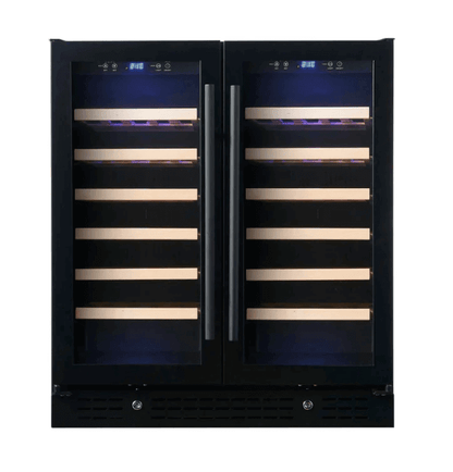 30 - inch Dual Zone Wine Cooler with Low - E Glass Door KBU165W2 - Kings Bottle - Buy at Wine Coolers Online