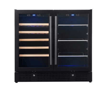 36 - inch Beer and Wine Cooler Combination KBU190BW - Kings Bottle - Buy at Wine Coolers Online