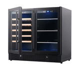 36 - inch Beer and Wine Cooler Combination KBU190BW - Kings Bottle - Buy at Wine Coolers Online