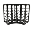 4 - Column 24 - Bottle Curved Corner Wine Cube WCC24N18T - Kings Bottle - Buy at Wine Coolers Online
