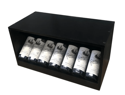 7 Bottle Display Wine Cube WCD07B18T - Kings Bottle - Buy at Wine Coolers Online