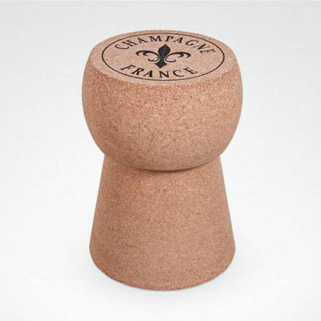 Champagne Cork Stool Cork Table - Kings Bottle - Buy at Wine Coolers Online