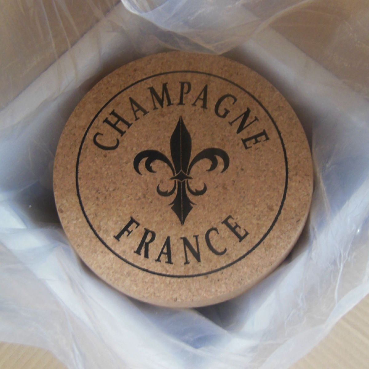 Champagne Cork Stool Cork Table - Kings Bottle - Buy at Wine Coolers Online