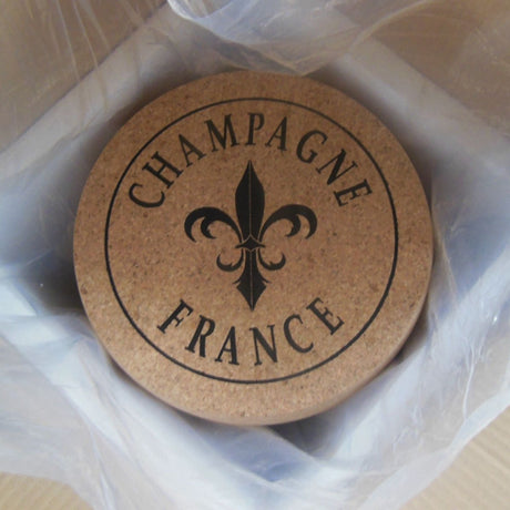 Champagne Cork Stool Cork Table - Kings Bottle - Buy at Wine Coolers Online