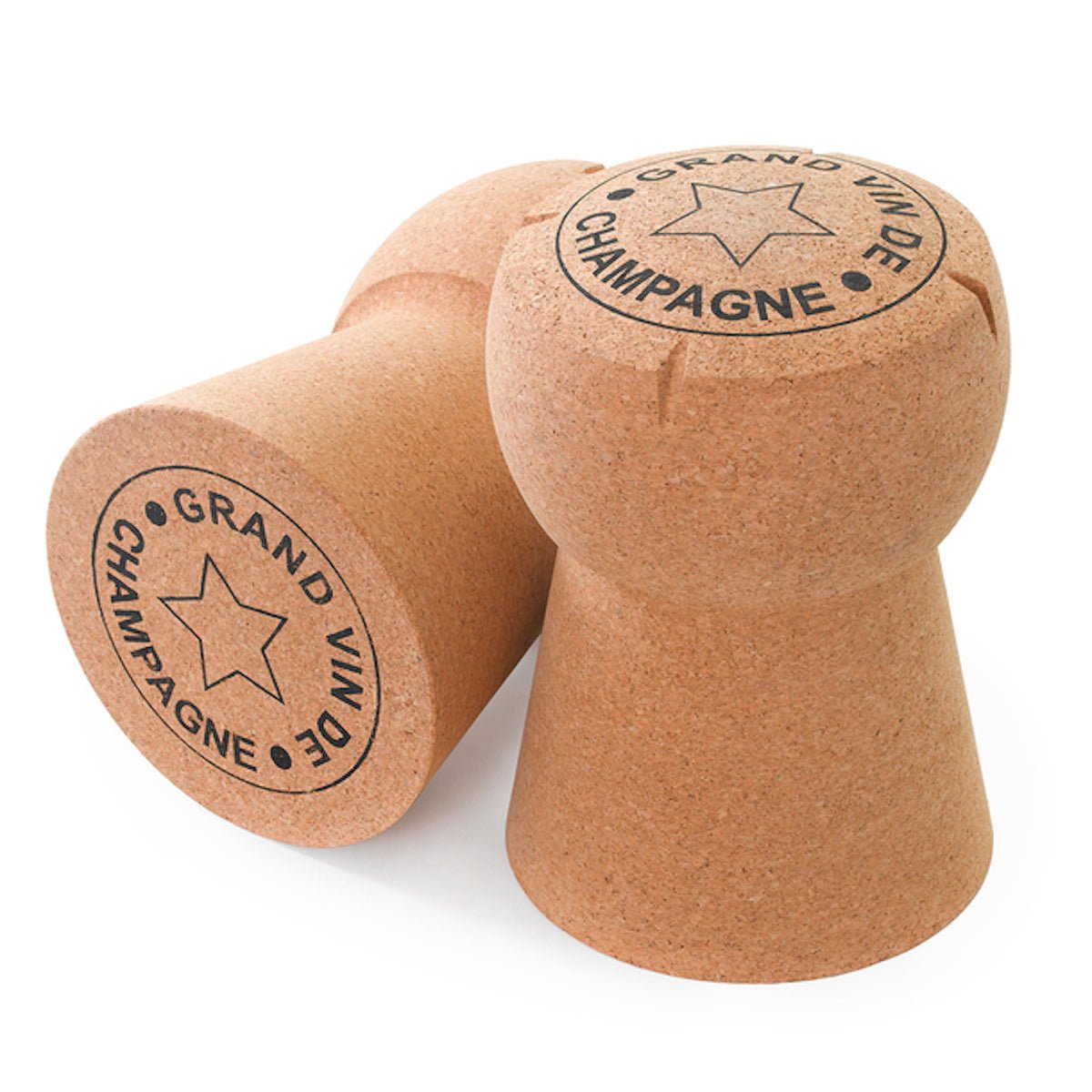 Champagne Cork Stool Round Top - Kings Bottle - Buy at Wine Coolers Online