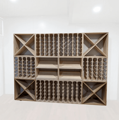Hollow Inside Wine Cube Storage Box WCH - N18T - Kings Bottle - Buy at Wine Coolers Online