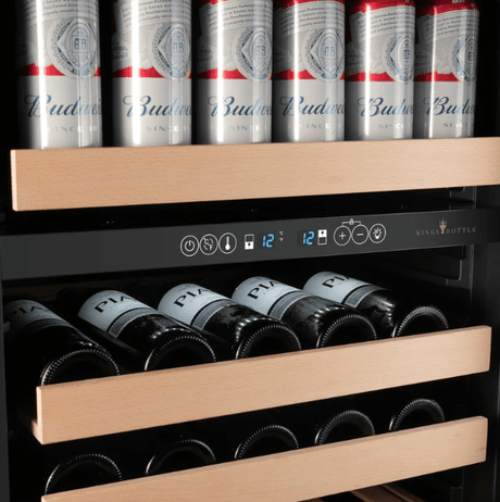 Kings Bottle 15CF Large Dual Zone Wine and Beverage Center - Kings Bottle - Buy at Wine Coolers Online