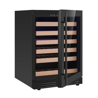 Kings Bottle 24 Inch 46 Bottle Under Counter LOW - E Glass Door Single Zone Wine Cooler KBU145WX - FG - Kings Bottle - Buy at Wine Coolers Online
