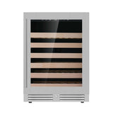 Kings Bottle 24 - Inch Dual Zone Under Counter Wine Cooler with Low - E Glass KBU145DX - Kings Bottle - Buy at Wine Coolers Online