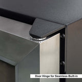 Kings Bottle 24 - Inch Dual Zone Under Counter Wine Cooler with Low - E Glass KBU145DX - Kings Bottle - Buy at Wine Coolers Online