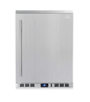Kings Bottle 24 - Inch Outdoor Beverage Refrigerator with Solid Stainless Steel Door KBU55ASD - Kings Bottle - Buy at Wine Coolers Online