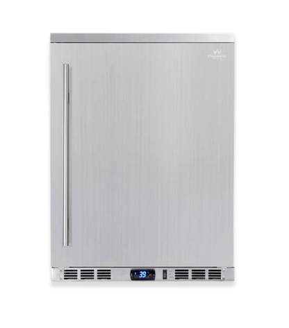 Kings Bottle 24 - Inch Outdoor Beverage Refrigerator with Solid Stainless Steel Door KBU55ASD - Kings Bottle - Buy at Wine Coolers Online