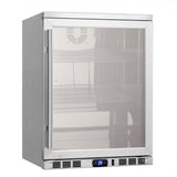 Kings Bottle 24 Inch Under Counter Beverage Cooler with Heating Glass Door KBU55M - Kings Bottle - Buy at Wine Coolers Online