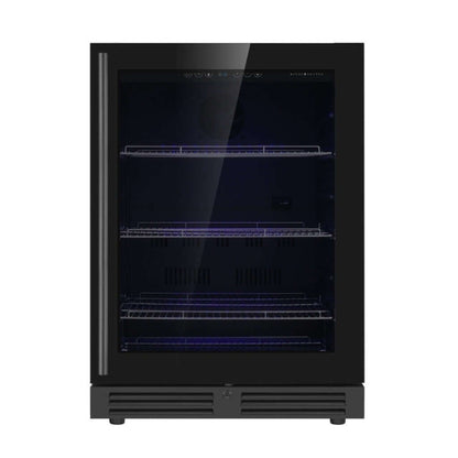 Kings Bottle 24 Inch Under Counter LOW - E Glass Door Beer Fridge KBU145BX - FG - Kings Bottle - Buy at Wine Coolers Online