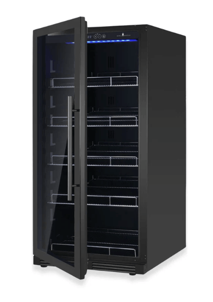 Kings Bottle 389 Cans Capacity Upright Beverage Refrigerator With Low - E Glass Door - Kings Bottle - Buy at Wine Coolers Online