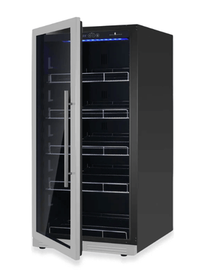 Kings Bottle 389 Cans Capacity Upright Beverage Refrigerator With Low - E Glass Door - Kings Bottle - Buy at Wine Coolers Online