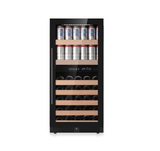 Kings Bottle 47 - Inch Tall Dual Zone Wine and Beverage Hybrid Center - Kings Bottle - Buy at Wine Coolers Online