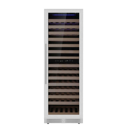 Kings Bottle Dual Zone Upright Low - E Glass Door Large Wine Cooler KBU425DX - Kings Bottle - Buy at Wine Coolers Online