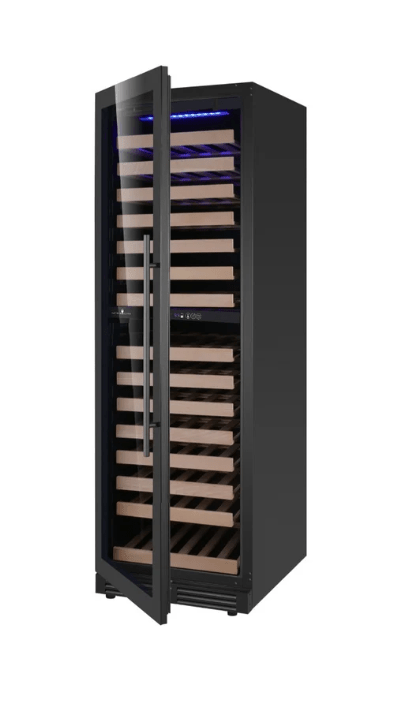 Kings Bottle Dual Zone Upright Low - E Glass Door Large Wine Cooler KBU425DX - Kings Bottle - Buy at Wine Coolers Online