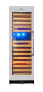 Kings Bottle Tall Large Wine Refrigerator With Glass Door With Stainless Steel Trim KBU170DX - SS - Kings Bottle - Buy at Wine Coolers Online