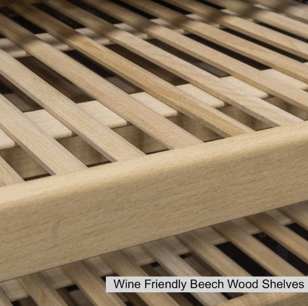 Kings Bottle Tall Large Wine Refrigerator With Glass Door With Stainless Steel Trim KBU170DX - SS - Kings Bottle - Buy at Wine Coolers Online