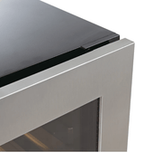 Kings Bottle Upright Single Zone Wine Cooler With Low - E Glass Door KBU425WX - SS - Kings Bottle - Buy at Wine Coolers Online