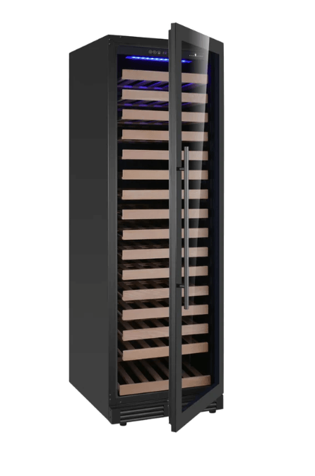 Kings Bottle Upright Single Zone Wine Cooler With Low - E Glass Door KBU425WX - SS - Kings Bottle - Buy at Wine Coolers Online