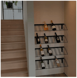 Kings Bottle Wall - Mounted Display Wine Rack - Kings Bottle - Buy at Wine Coolers Online