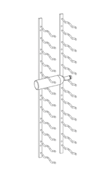Kings Bottle Wall Mounted Metal Wine Racks C - Type - Kings Bottle - Buy at Wine Coolers Online