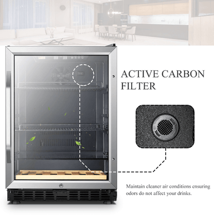 Lanbo 110 Cans 6 Bottles Beverage Cooler LB148BC - Lanbo - Buy at Wine Coolers Online