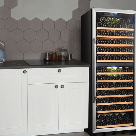Lanbo 141 Bottle Dual Zone Wine Cooler LW142D - Lanbo - Buy at Wine Coolers Online