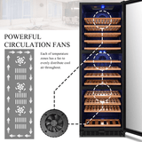 Lanbo 143 Bottle Triple Zone Wine Cooler LW144T - Lanbo - Buy at Wine Coolers Online