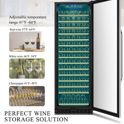 Lanbo 165 Bottle Single Zone Wine Cooler LW177S - Lanbo - Buy at Wine Coolers Online