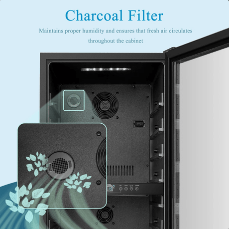 Lanbo 20 Inch 64 Bottle Dual Zone Freestanding Wine Cooler - LW80D - Lanbo - Buy at Wine Coolers Online