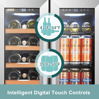 Lanbo 24 Inch Wine and Beverage Cooler - LB36BD - Lanbo - Buy at Wine Coolers Online