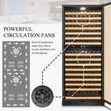 Lanbo 287 Bottle Dual Zone Wine Cooler - LW306D - Lanbo - Buy at Wine Coolers Online
