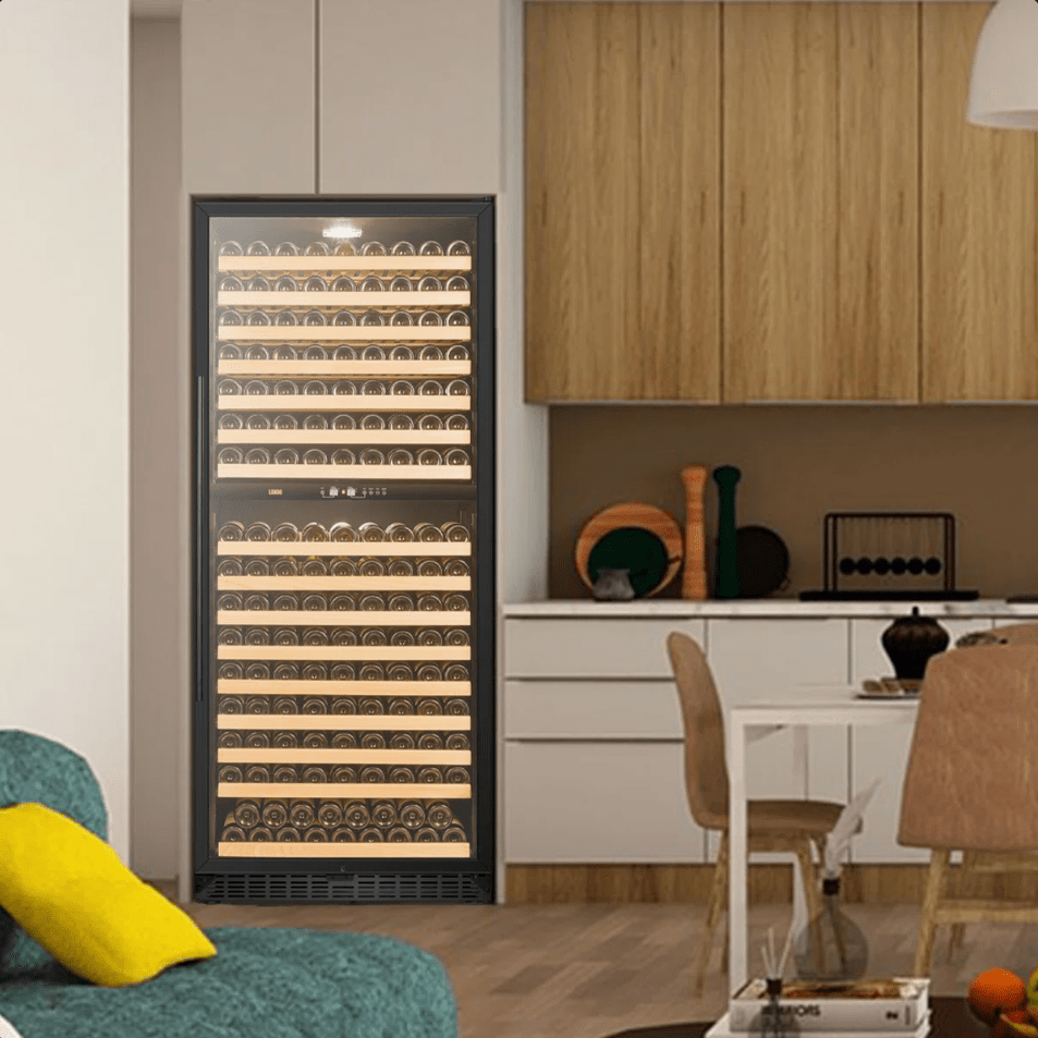 Lanbo 287 Bottle Dual Zone Wine Cooler - LW306D - Lanbo - Buy at Wine Coolers Online