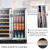 Lanbo 30 Inch Wine & Beverage Cooler LW3370B - Lanbo - Buy at Wine Coolers Online