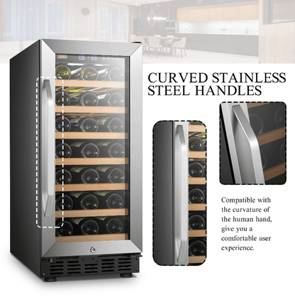 Lanbo 31 Bottle Single Zone Wine Cooler LW33S - Lanbo - Buy at Wine Coolers Online